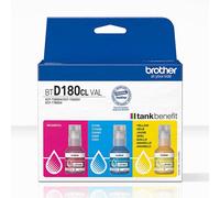 Multipack botella tinta brother btd180clval rgb