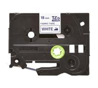 Brother Cinta Laminada para Rotuladora Electrónica TZEFA4 Azul sobre Blanco