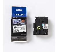 Brother Cinta Laminada para Rotuladoras TZESL261 Blanco Negro (1 Unidad)