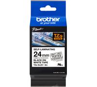 Cinta laminada brother tzesl251 24mm x 8m
