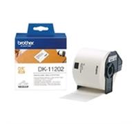 Brother DK-11202 cinta para impresora de etiquetas Negro sobre blanco