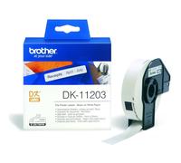 Brother DK-11203 etiquetas blancas para carpeta (original)