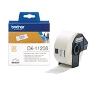Brother DK-11208 Etiqueta Precortada | Papel | Grande | 38x90mm