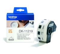 Brother DK-11219 etiquetas redondas blancas (original)