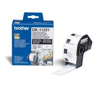 Brother DK-11221 etiquetas cuadradas blancas (original)