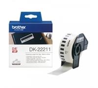 Brother DK-22211 Cinta continua | Película Plástica | Multipropósito | 29mmx15,24M