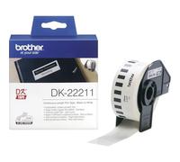 Etiquetas cinta continua brother blanca dk22211 29mm