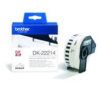 Brother DK-22214 Cinta continua | Papel | Multipropósito | 12mmx30,48M