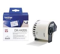 Brother DK 44205, Cinta de papel extraíble de longitud continua - negro sobre blanco