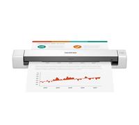 Brother DS-640 escaner Escáner portátil 1200 x 1200 DPI A4 Negro, Blanco