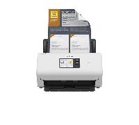 Brother ADS-4550W. Escáner A4 de sobremesa. Digitaliza a 70ppm a Doble Cara, con conexión a Red Cableada y WiFi