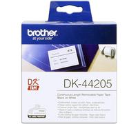 Brother DK-44205 Cinta continua | Papel térmico removible | Multipropósito | 62mmx30,48M