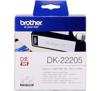 Brother Etiquetas Negro sobre blanco Original DK-22205