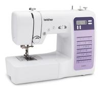 Brother FS70WTx Patchwork-Nähmaschine mit Máquina de Coser, Metal, Blanco, Morado, Full-size sewing machine + Anschiebetisch