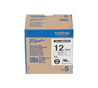 BROTHER HGE-231V5 NEGRO EN BLANCO P-TOUCH CINTA PARA PT-9700PC