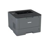 Brother HL-L5000D - Impresora láser profesional monocromo (bandeja 250 hojas, 40 ppm, USB 2.0, memoria de 128 MB, doble cara automática) color gris carbón