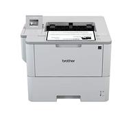 Brother HL-L6400DW - Impresora láser Profesional Monocromo (Bandeja 520 Hojas, 50 ppm, USB 2.0, Memoria de 512 MB, Doble Cara automática, Ethernet, WiFi) Color Blanco
