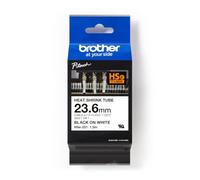 Brother HSe251 - Cinta tubo termorretráctil (ancho: 23,6 mm, longitud: 1,5 m, cable recomendado: Ø 7,3 mm a 14,3 mm)