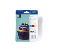 Brother Ink C/M/Y, 9ml Blister, LC-123RBWBP (Blister Standard capacity)