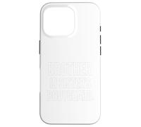 Brother is Sisters Bodyguard Funny Family Love Sibling Cita Carcasa para iPhone 16 Pro