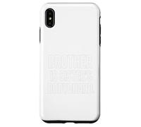 Brother is Sisters Bodyguard Funny Family Love Sibling Cita Carcasa para iPhone XS MAX