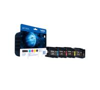 Brother Juego Cartuchos Tinta LC1280XL BL/C/M/Y Con Etiqueta Seguridad