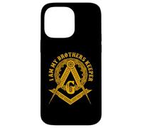 Brother Keeper Family Mason Illuminati Sign Regalo Oculto Carcasa para iPhone 14 Pro MAX