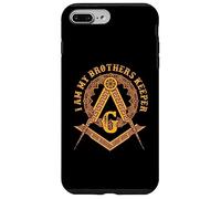 Brother Keeper Family Mason Illuminati Sign Regalo Oculto Carcasa para iPhone 7 Plus/8 Plus