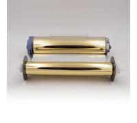 Brother - Lámina - brillante - Oro - Rollo (22,3 cm x 120 m) 1 rollo de lámina/película - para Brother HAK-100