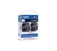 Brother LC-1100BKBP2 Pack 2x cartucho de tinta negro (original)