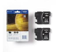 Brother LC-1100BKBP2 Pack 2x cartucho de tinta negro (original)