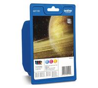 Brother LC-1100RBWBP multipack 3 cartuchos (originales)