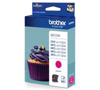 Brother LC-123M cartucho de tinta magenta (original)
