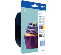 Brother LC123 Pack 3 colores C/M/Y