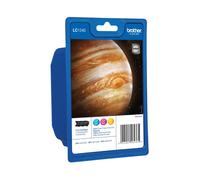 BROTHER LC-1240 (LC-1240RBWBP) CIAN MAGENTA AMARILLO INK - 1800 PAGES | PARA DCP-J725DW