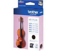 Brother LC-127XLBK - Cartucho de tinta para impresoras (1200 páginas), negro