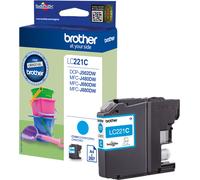Brother LC-221 Cartucho de tinta cian Original LC221C
