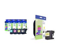 Brother LC-221 - Cartuchos de tinta para impresoras + Cartucho de tinta amarillo original para las impresoras