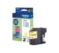Brother LC221YBP cartucho de tinta 1 pieza(s) Original Amarillo