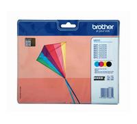 Brother LC-223VALBP cartucho de tinta 4 pieza(s) Original Negro, Cian, Magenta, Amarillo