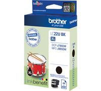 Brother LC-22UBK XL cartucho de tinta negro (original)