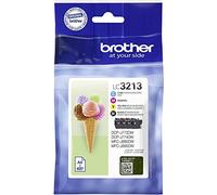 Brother LC3213VALDR cartucho de tinta 4 pieza(s) Original Negro, Cian, Magenta, Amarillo