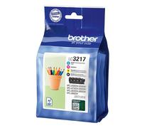 Brother LC-3217 Pack ahorro 4 cartuchos (originales)
