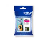 Brother LC-421XLM cartucho de tinta 1 pieza(s) Original Alto rendimiento (XL) Magenta
