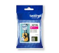 Brother LC-421XLM cartucho de tinta 1 pieza(s) Original Alto rendimiento (XL) Magenta