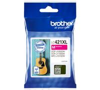 Brother LC-421XLM cartucho de tinta 1 pieza(s) Original Alto rendimiento (XL) Magenta