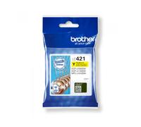 Brother LC-421Y cartucho de tinta 1 pieza(s) Original Amarillo