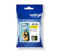 Brother LC421XLY cartucho de tinta 1 pieza(s) Original Amarillo