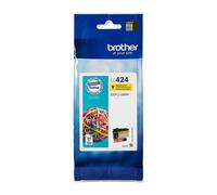 Brother LC-424Y Cartucho de Tinta 1 Pieza(s) Original Amarillo