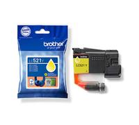Brother LC-521Y cartucho de tinta amarillo (original)
